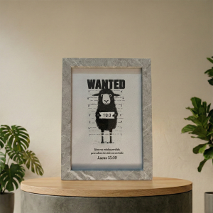 Porta Retrato Wanted